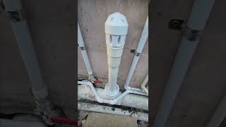 Air Admittance Valve Installation trinicareservices plumbing pipe trini [upl. by Jasmine823]