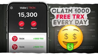 How To Get Free 1000 TRX Daily with Instant Withdrawal [upl. by Wallace908]