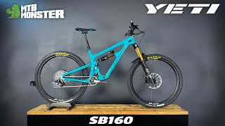 Yeti SB160 2023  full suspension enduro mountain bike  overview [upl. by Arramas83]