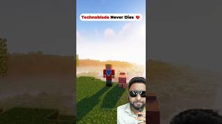 Technoblade  We Miss You 😢😭 shorts minecraft minecraftanimation trending monsterschool shorts [upl. by Simpkins846]