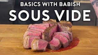 Sous Vide  Basics with Babish [upl. by Annahsit]