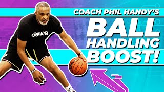 INTENSE AT HOME Dribbling Workout with LA LAKERS Coach 😱 [upl. by Hutton]