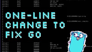 How a One Line Change fixed Gos Debugging [upl. by Burrton]