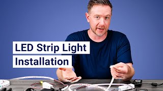 How to Install LED Strip Lights [upl. by Rikahs309]