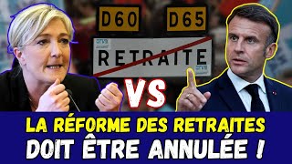 🚨URGENT ❗️ RÉFORME DES RETRAITES 👉 LE RN A DÉPOSÉ SA PROPOSITION DE LOI VISANT À L’ABROGER [upl. by Ahsaet]