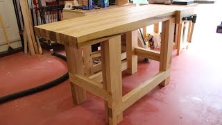 Build a Sturdy Woodworking Workbench [upl. by Rolan220]