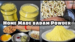 சத்தான பாதாம் பால் பொடி செய்வது எப்படி Badam Milk Powder in Tamil [upl. by Bokaj]