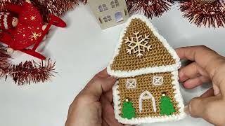 casa Pan di zenzero anche per principianti tutorialgingerbreadhousedecorazionidinatale [upl. by Ynatterb631]