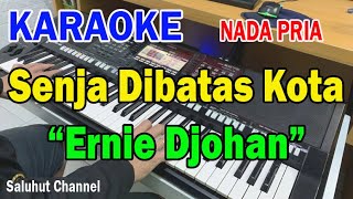 SENJA DIBATAS KOTA ll KARAOKE NOSTALGIA ll ERNIE DJOHAN ll THE MUPPET ll NADA PRIA EDO [upl. by Vasta]