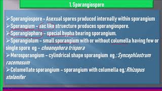 Principles of Plant Pathology  Sporangiospores and Conidia or Conidiospores PPP 10 [upl. by Comptom]