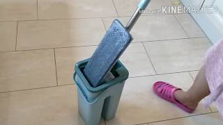 easy flat mop review [upl. by Nitsrek]