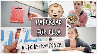 HAFERBAD für Ella l HILFE bei NEURODERMITIS amp MILCHSCHORF l GENIALES SPIELZEUG l HelloCathi [upl. by Alehcim]