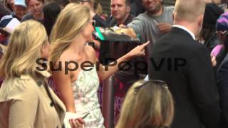 Rosie HuntingtonWhiteley Jason Statham at Hummingbird [upl. by Odlopoel]