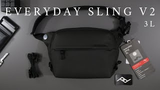 Peak Design Everyday Sling V2 3L Unboxing [upl. by Kristi]