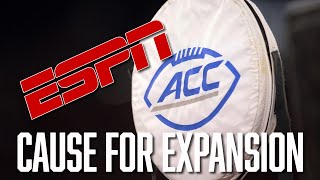 The ACCs Media Deal Allows ESPN to Renegotiate if the ACC Drops Below 15 Schools  Realignment [upl. by Whiney]