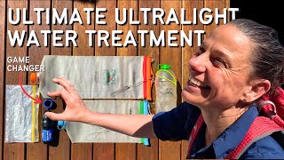 Kates ultimate ultralight water treatment  backpacking water treatment for camping [upl. by Keviv]