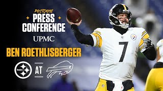 Postgame Press Conference Week 14 at Buffalo Bills Ben Roethlisberger [upl. by Lek]