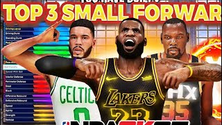 TOP 3 BEST SMALL FORWARD BUILDS ON NBA 2K25 THE MOST OVERPOWERED SMALL FORWARD BUILDS NEXT GEN [upl. by Niltyak]