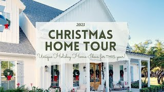 Christmas Home Tour 2023  Unique Festive Ideas for THIS Christmas [upl. by Niledam122]