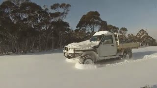 Snow 4wding Jindabyne NSW Patrols [upl. by Nabala]