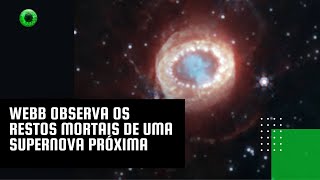 Webb observa os restos mortais de uma supernova próxima [upl. by Notpmah440]