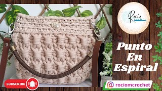 Bolso en espiral Rocio Crochet [upl. by Arst]