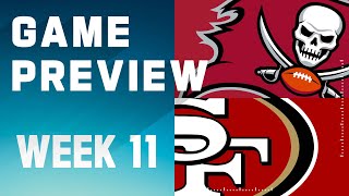 Tampa Bay Buccaneers vs San Francisco 49ers  2023 Week 11 Game Preview [upl. by Siletotsira]