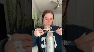 crinkly tape to tickle your brain 💤🫧 ASMR [upl. by Ravahs936]