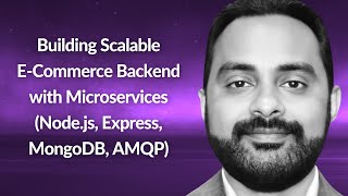 Building Scalable ECommerce Backend with Microservices  Jubin Thomas  Conf42 JS 2024 [upl. by Aevin]