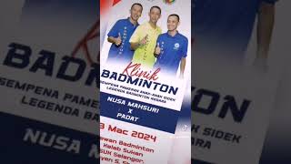 Klinik Badminton sempena Pameran AnakAnak Sidek [upl. by Oiluj]