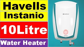 ✅Havells Instanio 10 Litre Storage Water Heater Review  Best Water Heater for Home in India 2024 [upl. by Hsiri]