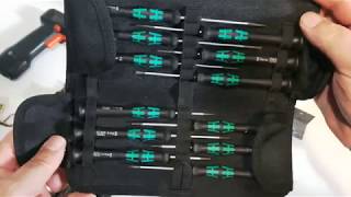 Wera Precision Screw Driver Set Review [upl. by Nork]