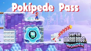 SUPER MARIO BROS WONDER 2023  W2 FLUFFPUFF PEAKS  POKIPEDE PASS 100  PLAYTHROUGH  GAMEPLAY [upl. by Hirai127]