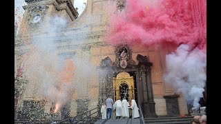 Biancavilla processione patronale San Placido venerdi 5 ottobre 2024 [upl. by Berton]