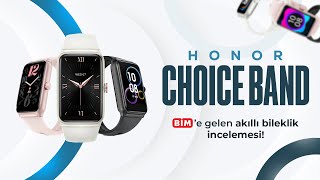 999 TLye BİMDE SATILAN HONOR CHOICE BAND AKILLI BİLEKLİK İNCELEMESİ [upl. by Xel843]