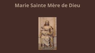 16 novembre 2024 Solennité de Marie Mère de Dieu  La Theotokos Mère du Sauveur [upl. by Daile205]