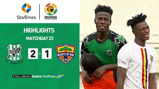 FC Samartex 2  1 Hearts of Oak  Highlights  Ghana Premier League  MD 23 [upl. by Chlori]