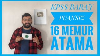 KPSS BARAJ PUANSIZ 16 MEMUR ALIMI HACETTEPE ÄNÄ°VERSÄ°TESÄ° MÃœLAKATSIZ MEMUR ALIMI [upl. by Nannerb]