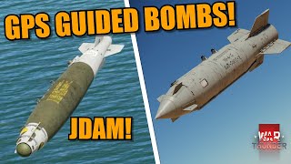 War Thunder DEV  GPS GUIDED BOMBS JDAM amp KAB500S How do they work How to use it [upl. by Oakleil]