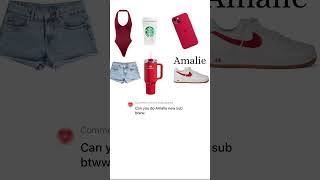 Amalie❤️💯 amalie preppy names stanley whosnext [upl. by Bega]