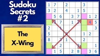 Sudoku Secrets No 2 The XWing shorts [upl. by Ibbie]