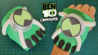 How To Make Ben 10 Omniverse Ultimatrix Omnitrix  FREE TEMPLATE  Easy Ben 10 Craft [upl. by Eskil]