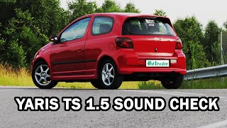 TOYOTA YARIS TS 15 106KM SOUND [upl. by Eisele824]