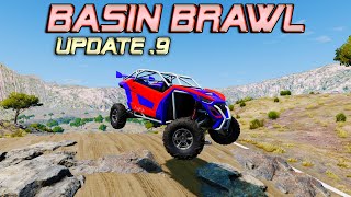 BeamNG Ultra 4 Short Course Track Update  Basin Brawl 9 [upl. by Nnalyrehc]