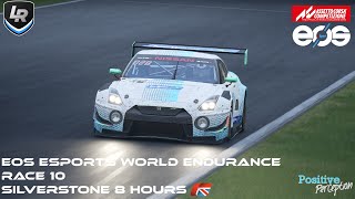 EOS eSports  World Endurance  Race 10 Finale  8h Silverstone [upl. by Nwahsauq987]