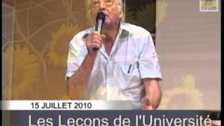 Leçon de Francis Hallé  MidiMinuit 2010 [upl. by Nedap964]