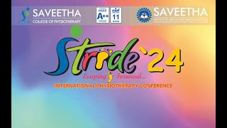 STRIDE 24  International Physiotherapy Conference SCPT [upl. by Mourant27]