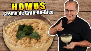 Homus  Creme de GrãodeBico do Chef Taico [upl. by Gretna]