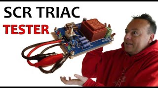 0898 SCR TRIAC TESTER IN KIT [upl. by Ardnauq]