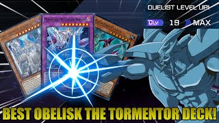 THE ULTIMATE OBELISK THE TORMENTOR DECK in Yugioh Master Duel [upl. by Ennovy]